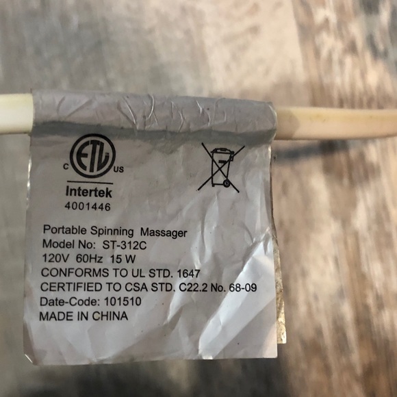 Portable spinning massager - Picture 3 of 4